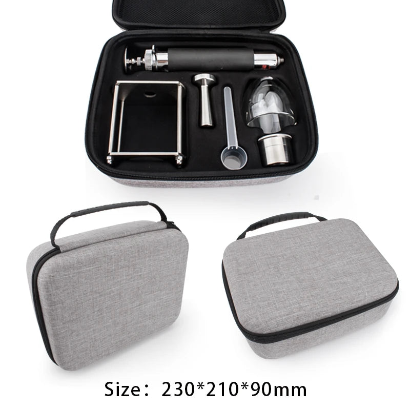 Manual coffee machine Hand press espresso machine household outdoor portable coffee maker machine/Manual extraction coffee cream