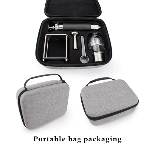 Manual coffee machine Hand press espresso machine household outdoor portable coffee maker machine/Manual extraction coffee cream