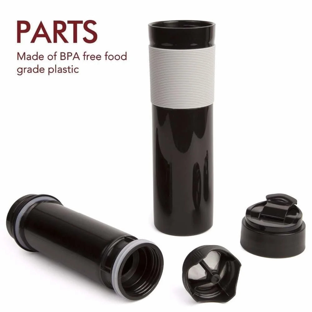 Espresso Coffee Machine Manual Coffee Maker Portable Handheld Pressure Coffee Maker For Home Traveller