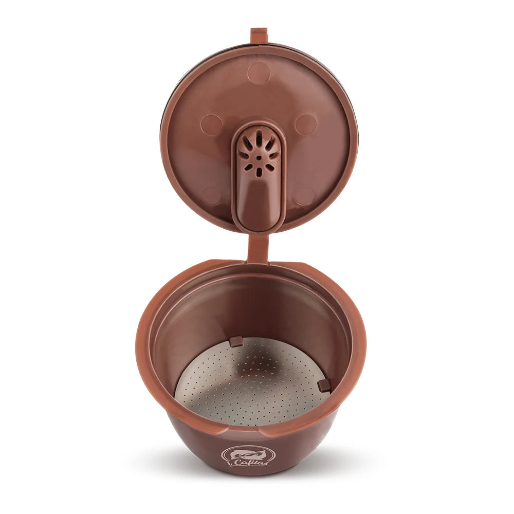 Stainless Steel Reusable Coffee Capsule for Nescafe Dolce Gusto Crema Expresso Coffee Maker Filter Pods Refillable