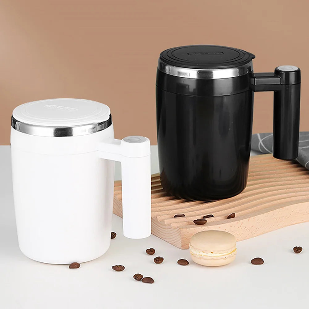 Automatic Self Stirring Magnetic Mug Rechargeable Stir Cup Stainless Steel Coffee Mixing Cup Blender Smart Mixer Shake Cup