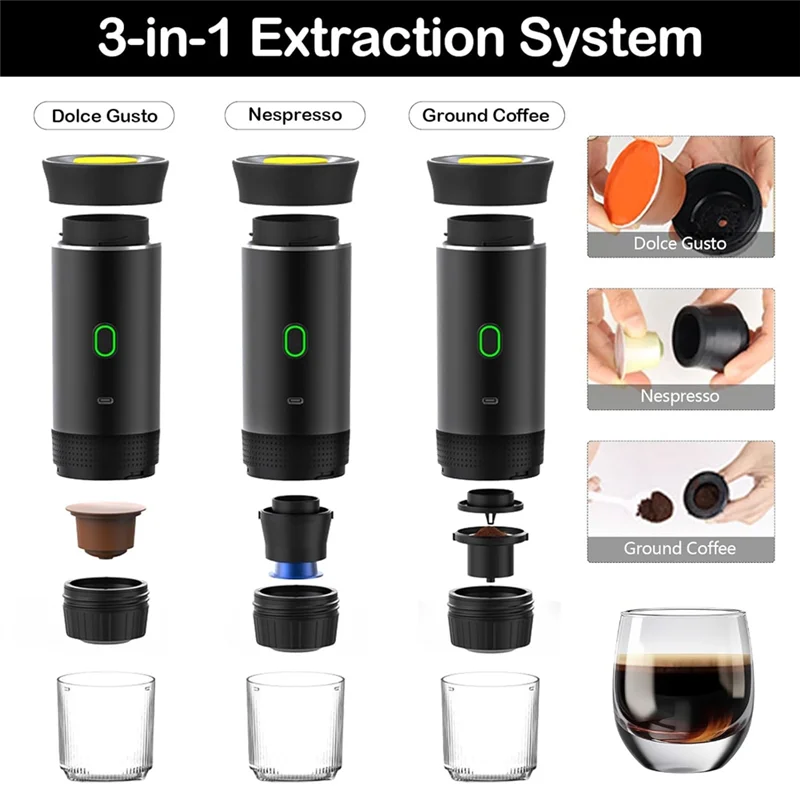 Wireless Espresso Coffee Machine