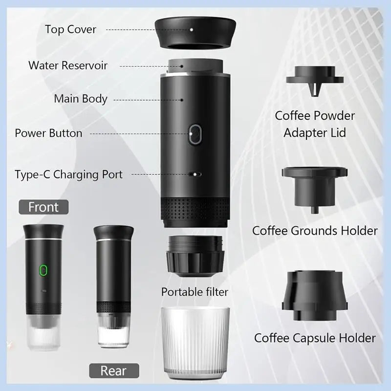 Wireless Espresso Coffee Machine
