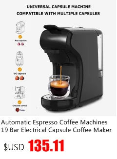 Espresso Coffee Machine Manual Coffee Maker Portable Handheld Pressure Coffee Maker For Home Traveller