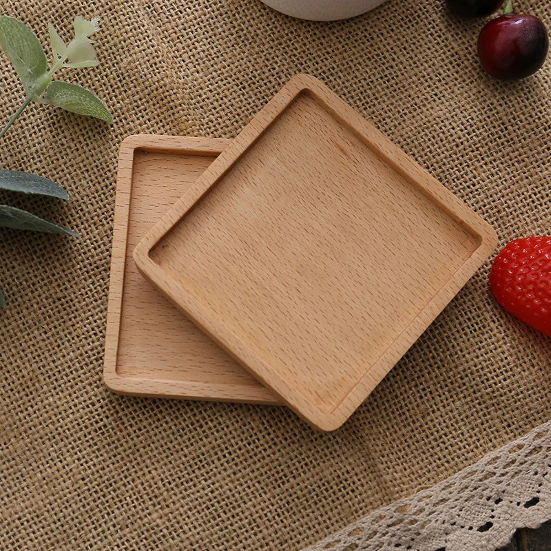 Tea Coasters for Coffee Wooden Coasters for Drinks Bottom for Drinking Cup Cup Coaster Wood Bottom for Pussy