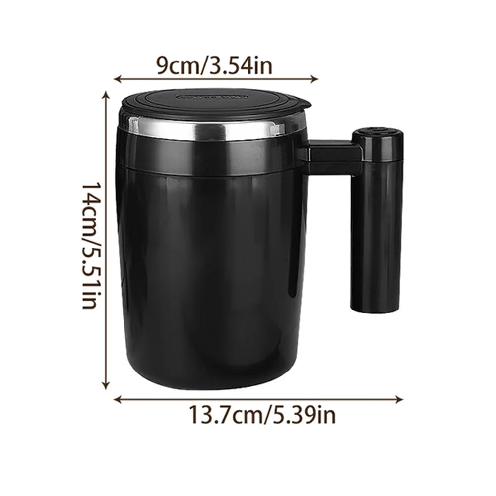 Automatic Self Stirring Magnetic Mug Rechargeable Stir Cup Stainless Steel Coffee Mixing Cup Blender Smart Mixer Shake Cup