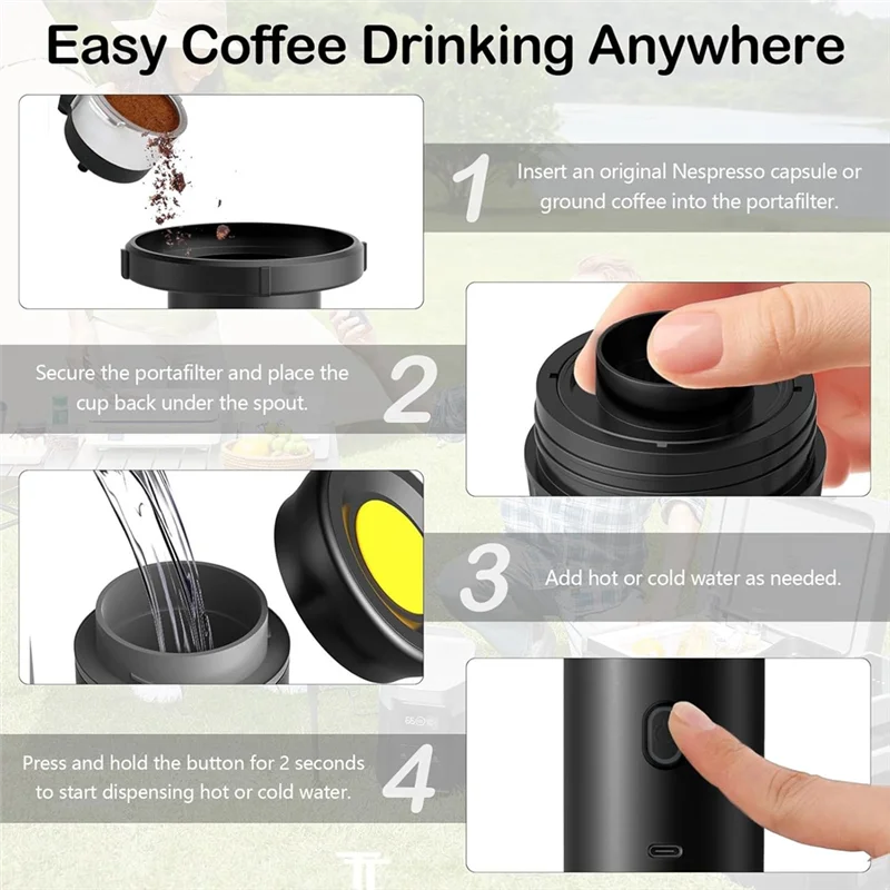 Wireless Espresso Coffee Machine