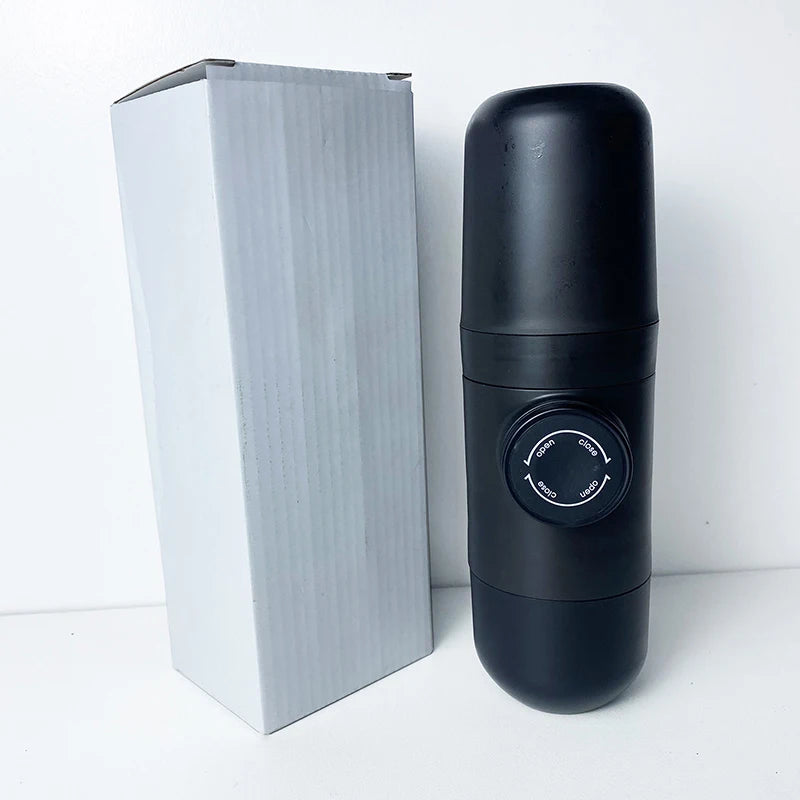 Travel Outdoor 140ml Espresso Coffee Maker Mini Hand Press Manual Coffee Machine Portable Capsule Coffee Maker Maker Ideal Gift
