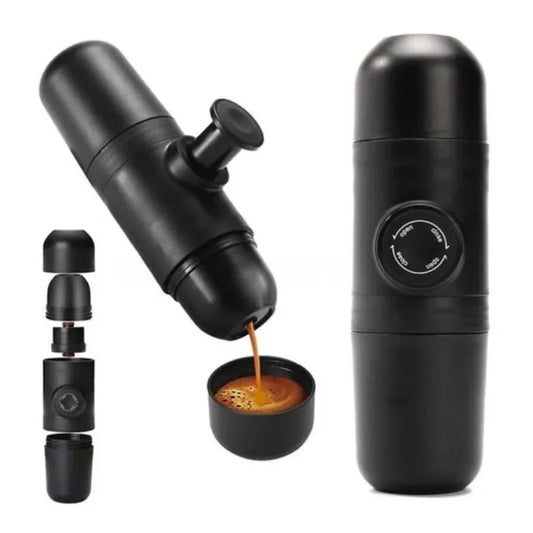 Travel Outdoor 140ml Espresso Coffee Maker Mini Hand Press Manual Coffee Machine Portable Capsule Coffee Maker Maker Ideal Gift